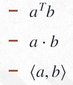Dot Product of Vectors