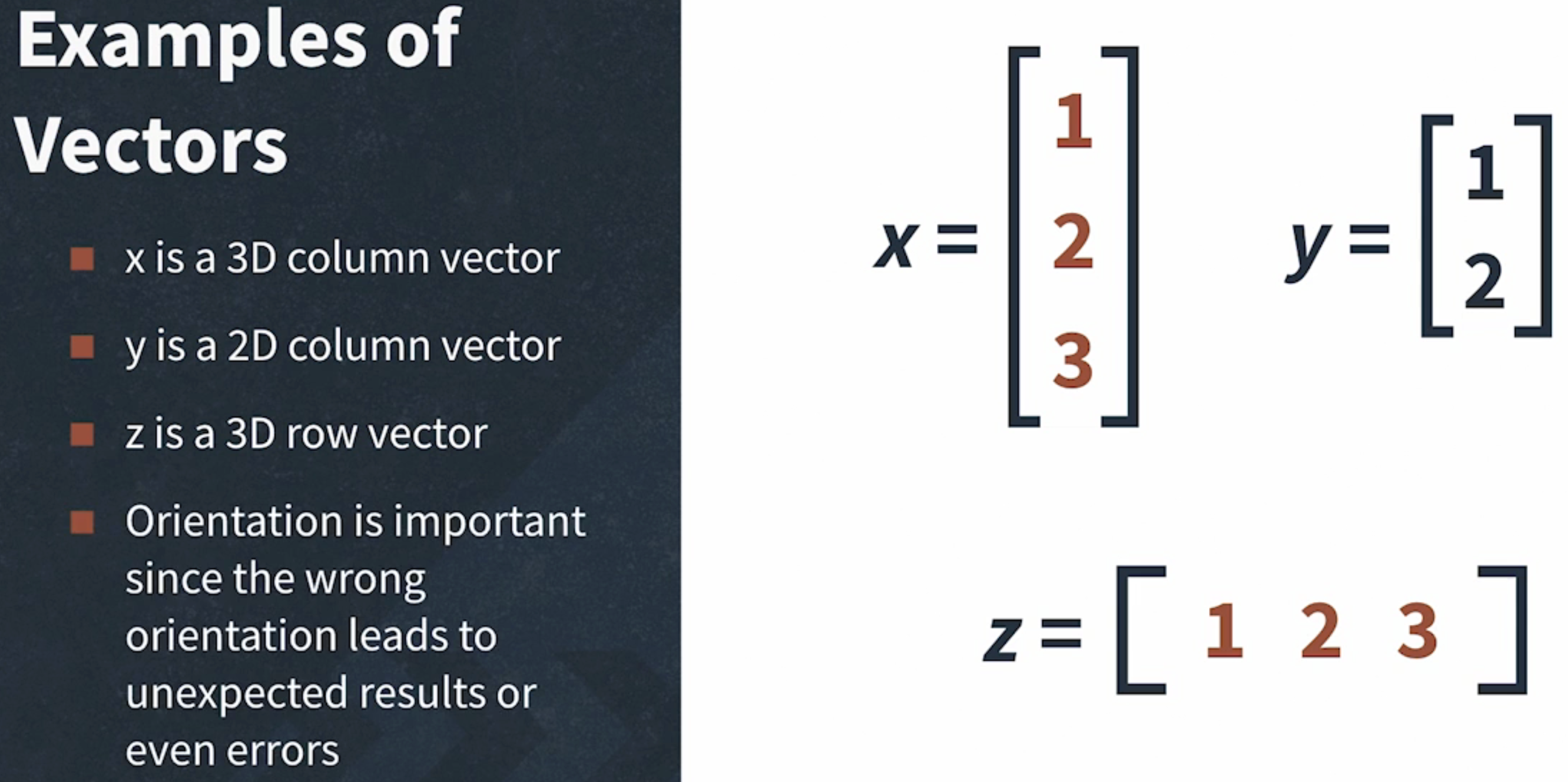 Vector Example